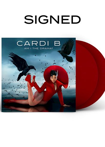 Cardi B - Am I The Drama? İmzalı Kırmızı Plak