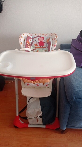 Beden kırmızı Renk Chicco Polly 2in 1Mama sandalyesi