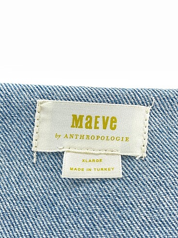 xl Beden mavi Renk Anthropologie Kot Ceket %70 İndirimli.