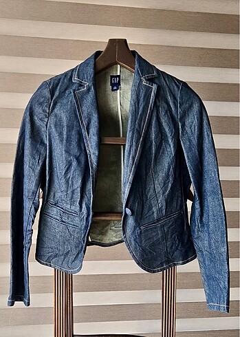 GAP jean blazer