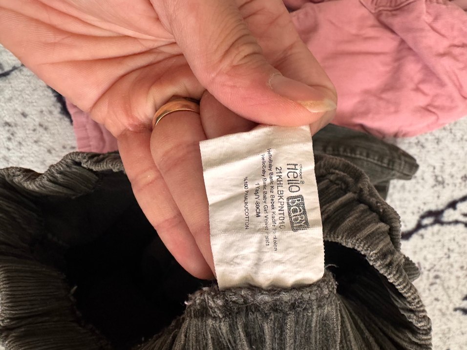 Kadife pantolon - Görsel 3