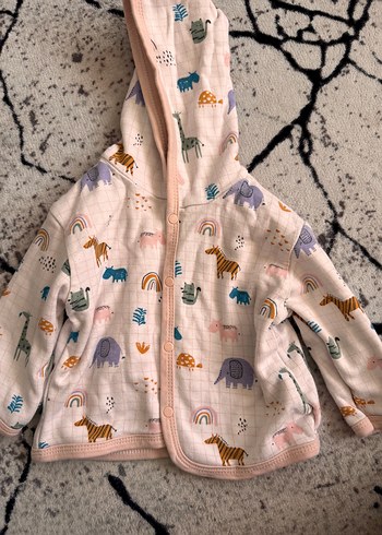 Kapüşonlu hırka - Görsel 2