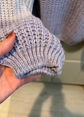 Mor&Lila tonlarında kazak - Görsel 5