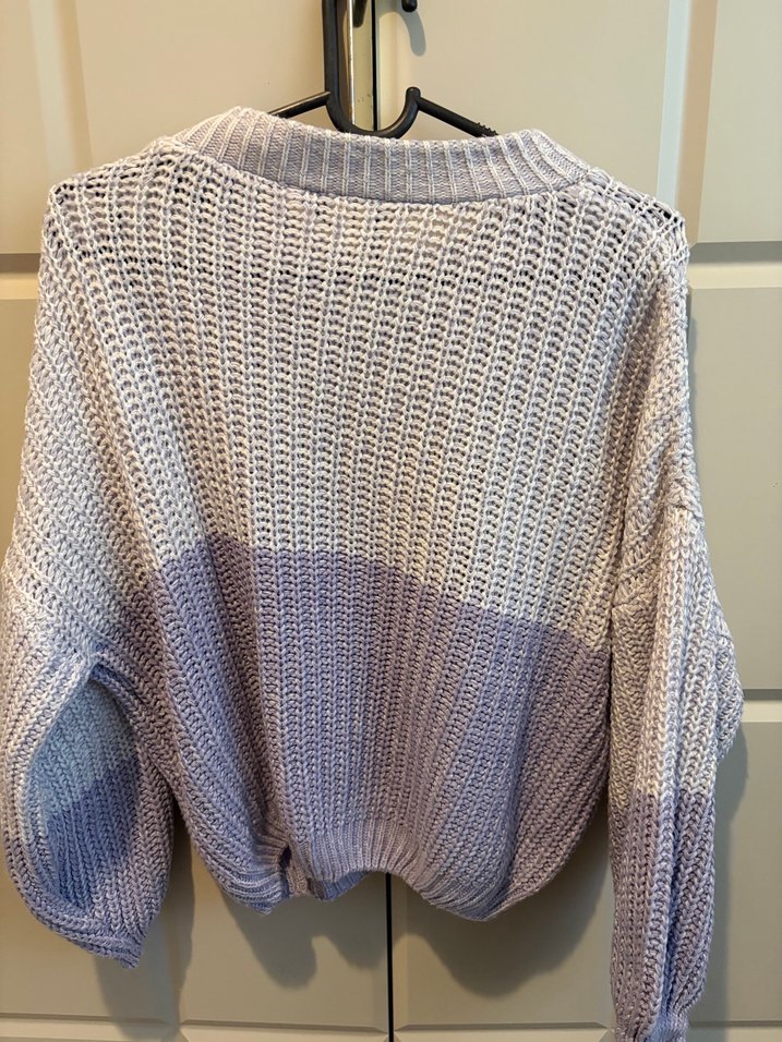 Mor&Lila tonlarında kazak - Görsel 2