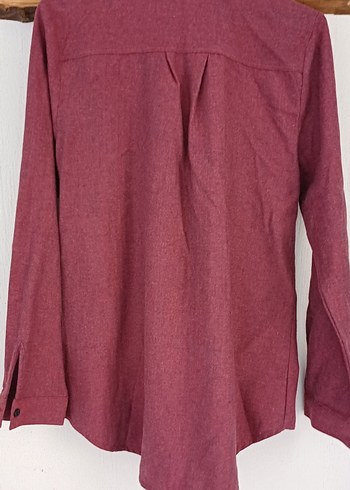 Bohem Kadın Gömlek Polo Garage marka yünlü kislik gomlek - Görsel 3