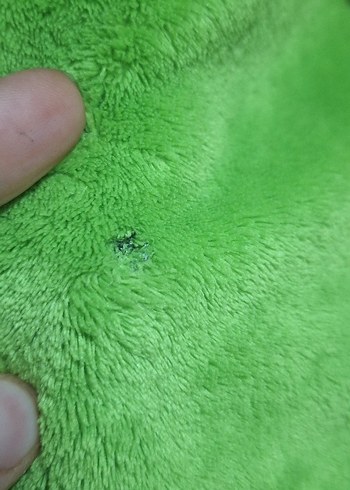 Yeşil Nakışlı Kürklü dinazor Tulumu - Görsel 3