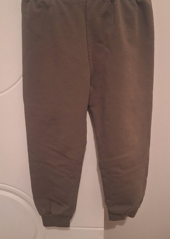 Düğmeli Kahverengi Erkek Çocuk Sweatshirt Takım - Görsel 6