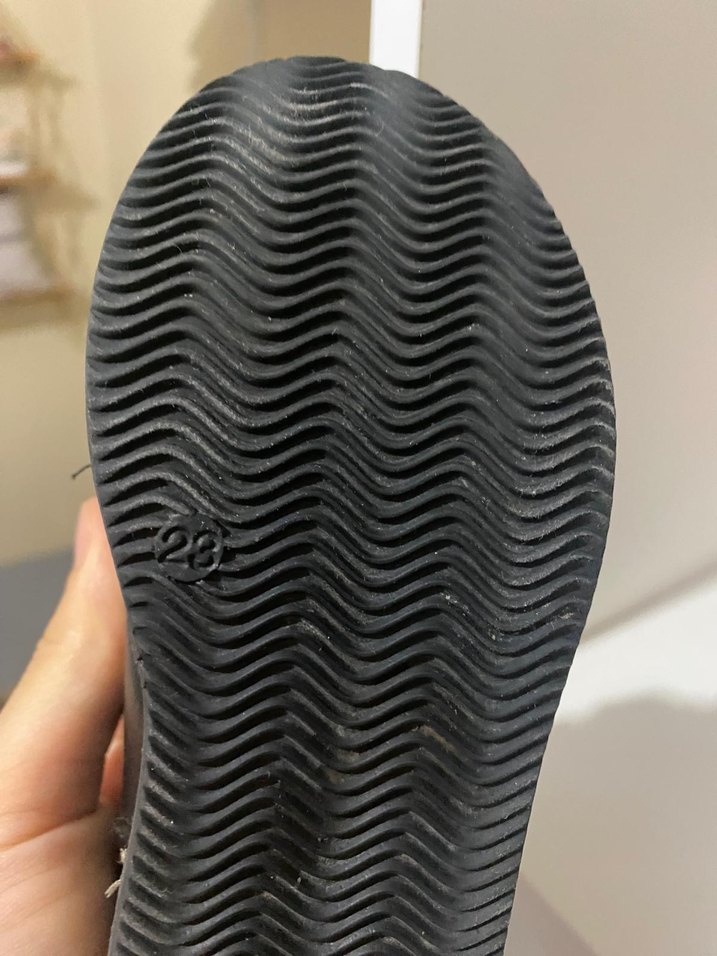 Kahverengi cizgili Tokalı Erkek Çocuk Özel Ayakkabı - Görsel 5