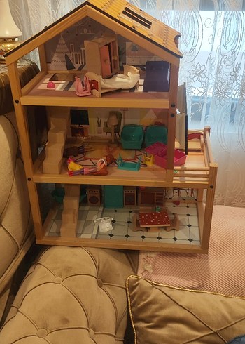 Beden Ahşap Çok Katlı Oyun Evi