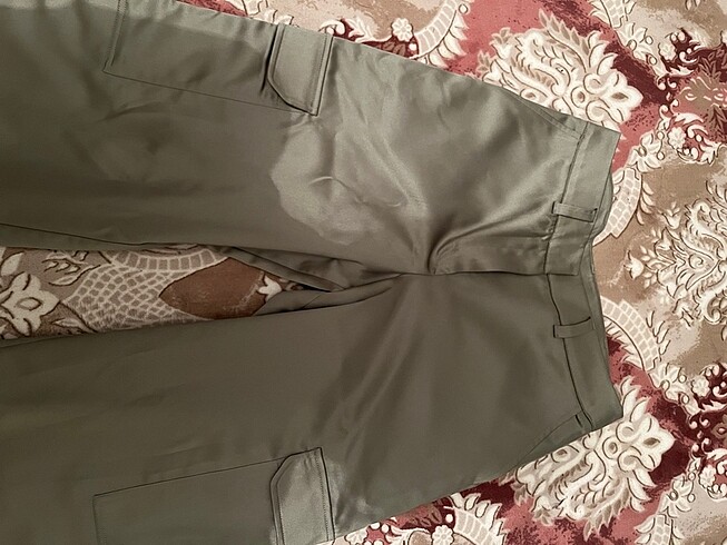 m Beden haki Renk Kargo pantolon geniş paça
