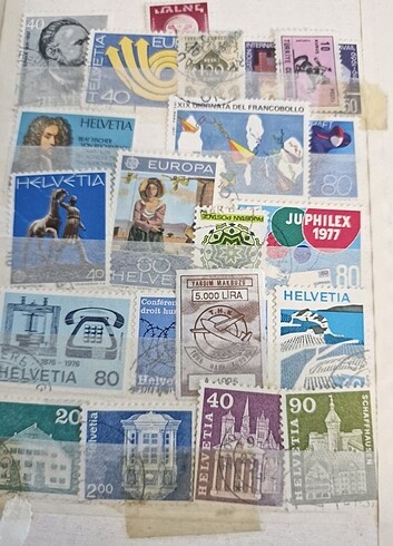 50 yıllık pul koleksiyonu  - Görsel 4