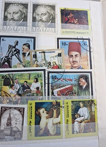 50 yıllık pul koleksiyonu  - Görsel 9