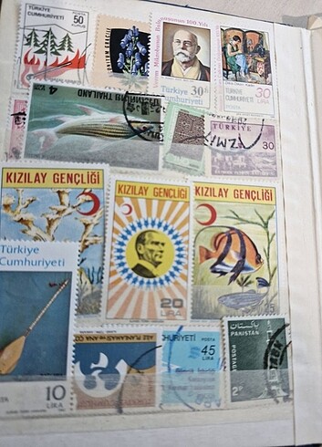 50 yıllık pul koleksiyonu  - Görsel 10