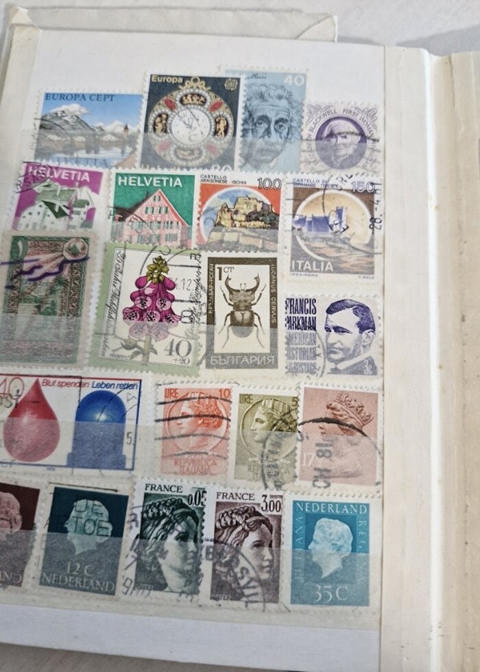 50 yıllık pul koleksiyonu  - Görsel 2