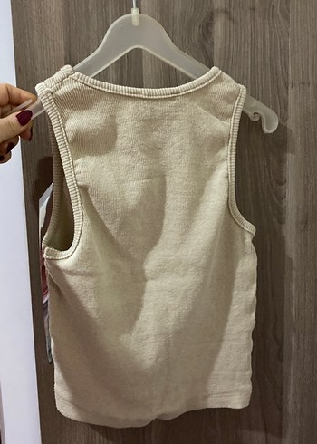 Bej Atlet crop - Görsel 2