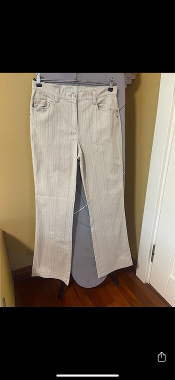 Kenny S marka Alice stripe model pantolon