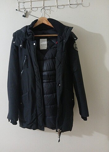 bershka siyah mont