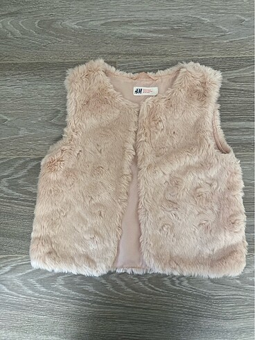 H&M Kürk yelek 8-9 yaş