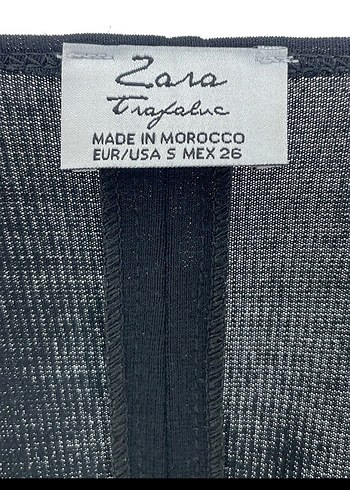 Zara Siyah Midi Kadın Elbise - Görsel 4