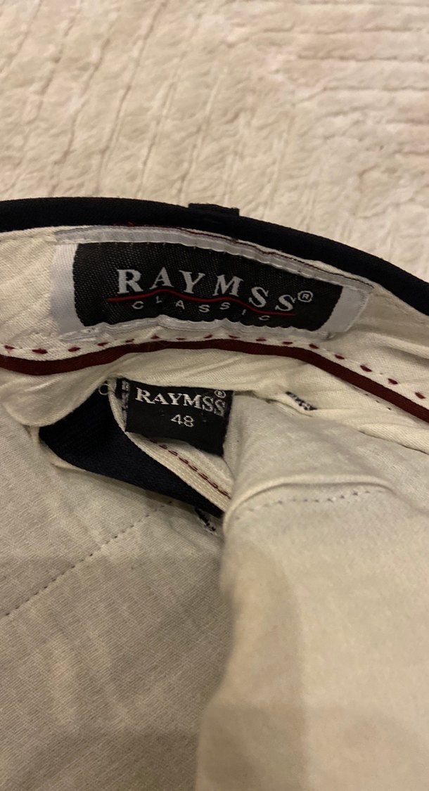 Raymss marka Siyah Erkek Kumaş Pantolon 48 beden - Görsel 3