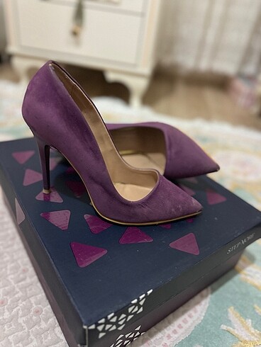 Stiletto Mor Ayakkabı