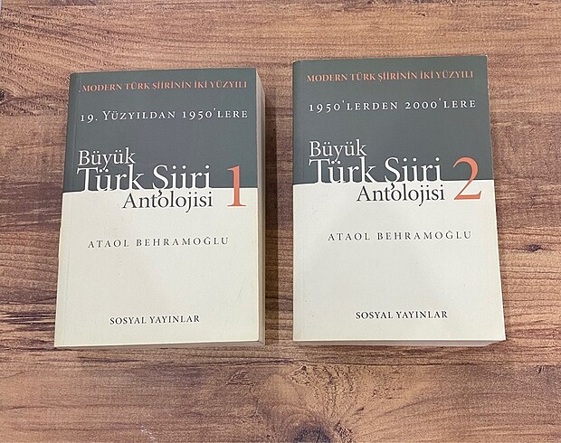 Ataol Behramoğlu - Büyük Türk Şiiri Antolojisi 2 Cilt