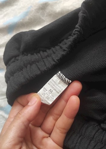 Siyah Rahat Kesim eşofman - Görsel 3