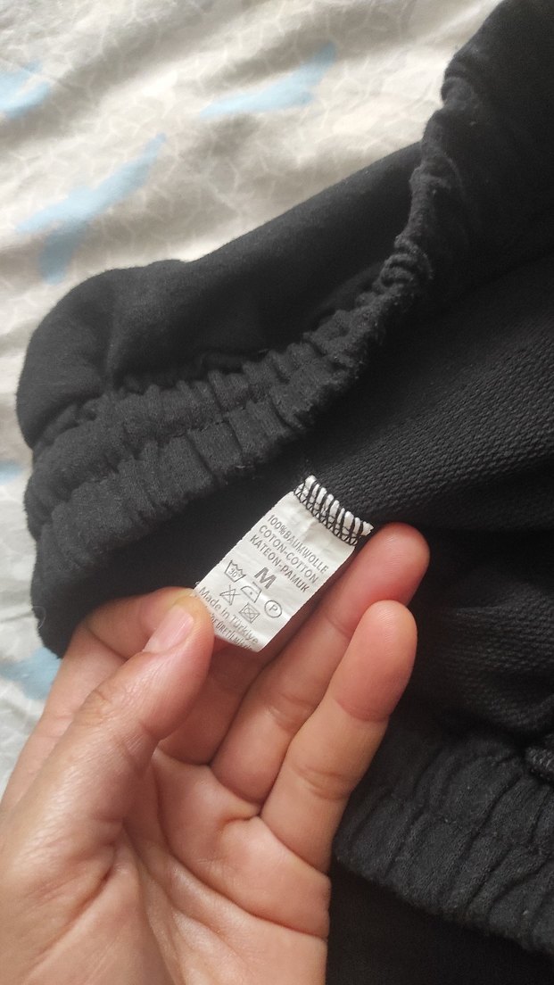 Siyah Rahat Kesim eşofman - Görsel 3