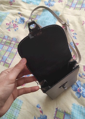 Bej Deri Kadın Omuz Çantası - Görsel 4