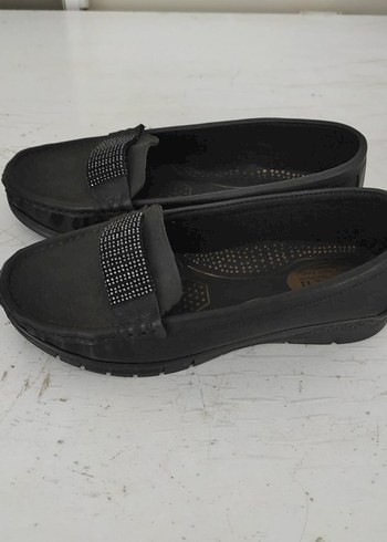 yeni kaliteli şık babet ayakkabı - Görsel 2