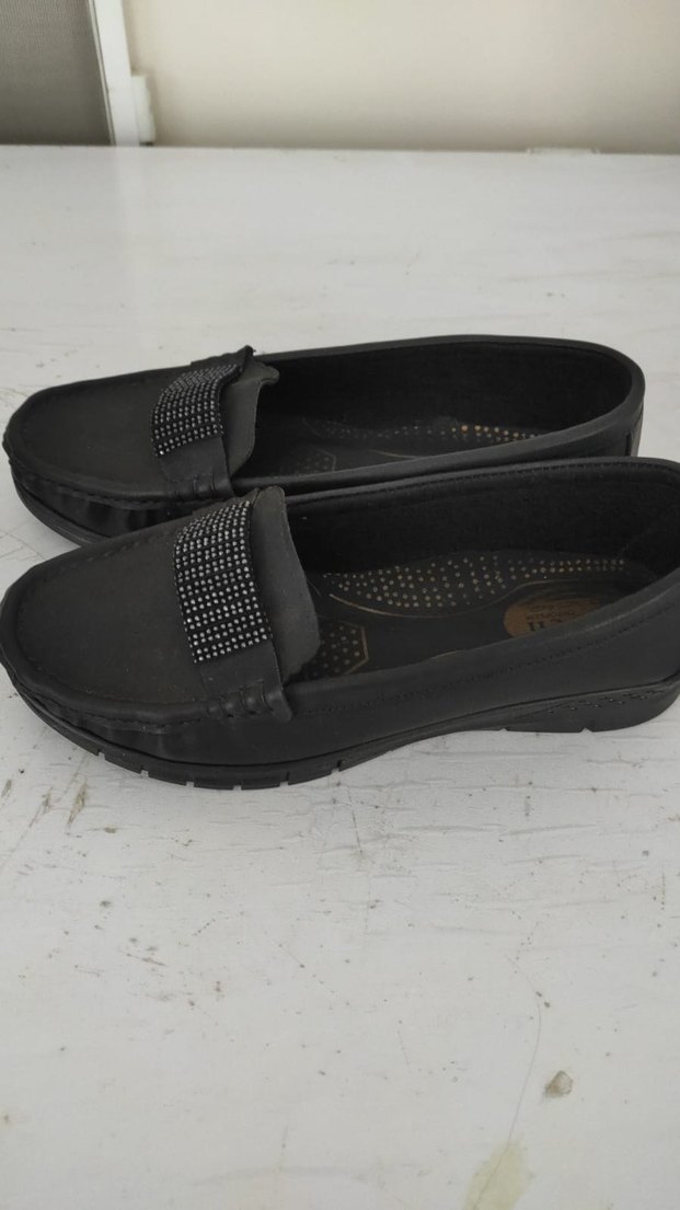 yeni kaliteli şık babet ayakkabı - Görsel 2