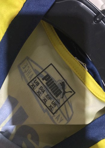 l/xl Beden Sarı Lacivert Erkek Kısa Kollu Forma
