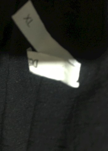 xl Beden Siyah V Yakalı Keten Kadın Bluz