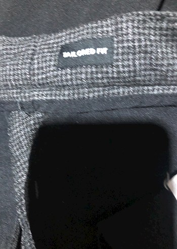 Gri Erkek Ofis Pantolonu, Kemer Detaylı - Görsel 4