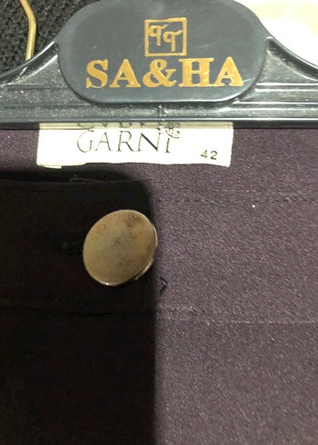 Lacivert Kadın Kumaş Pantolon - Görsel 4