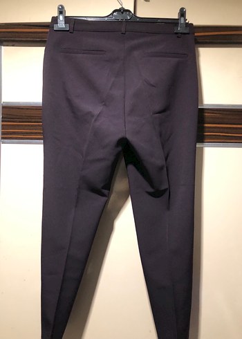 Lacivert Kadın Kumaş Pantolon - Görsel 3