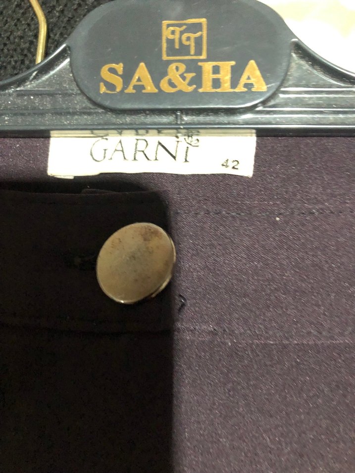 Lacivert Kadın Kumaş Pantolon - Görsel 4