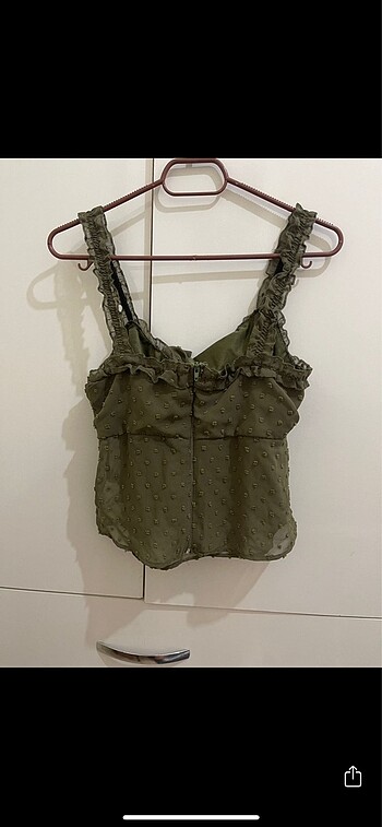 xs Beden Crop bluz