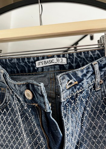 Yıkama Detay Taşlı Premium Jean - Görsel 5