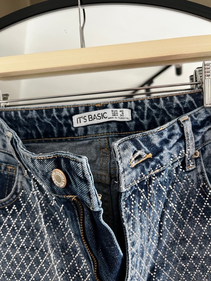 Yıkama Detay Taşlı Premium Jean - Görsel 5