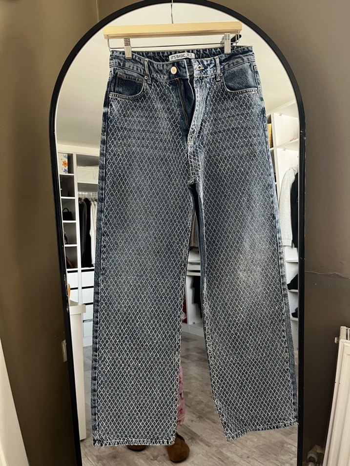 Yıkama Detay Taşlı Premium Jean - Görsel 2