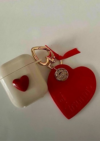 Airpods 1. ve 2. Nesil Uyumlu Kalp Figür - Görsel 2