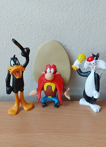 Vintage Looney Tunes Figürleri 