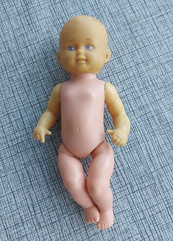 Beden Renk Çok Nadir Vintage Schildkröte Bebek