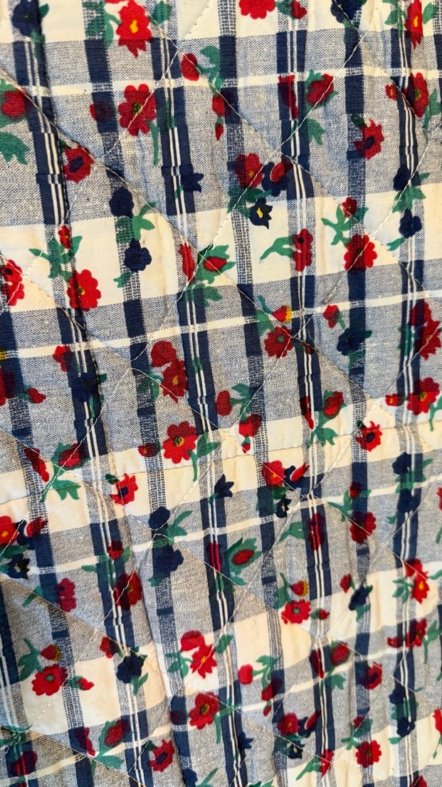 Vintage Sıfır Kırkyama El Yapımı Yatak Örtüsü - Görsel 5