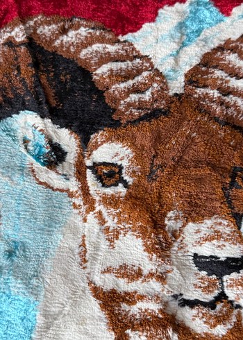 Vintage İpek Kadife Sandalye Örtüsü - Görsel 3