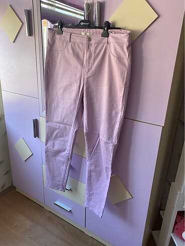 46 Beden mor Renk Pantolon