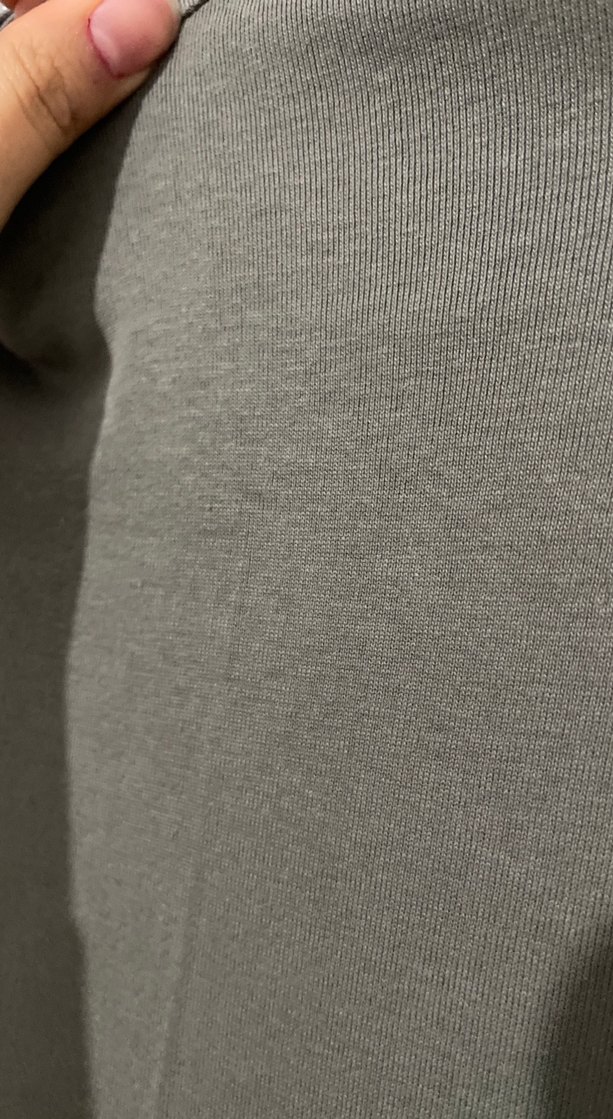 pull bear Kadın Haki Uzun Basic Elbise - Görsel 4