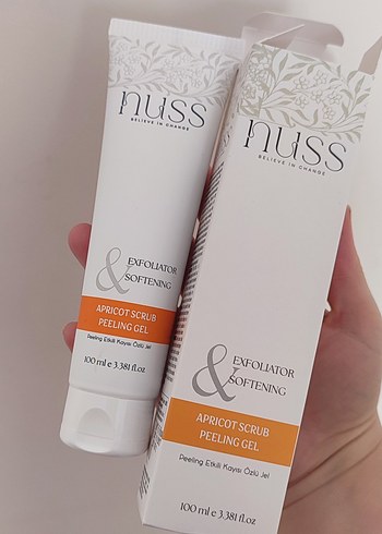 Nuss Kayısı Özlü Peeling Jeli 100 ml