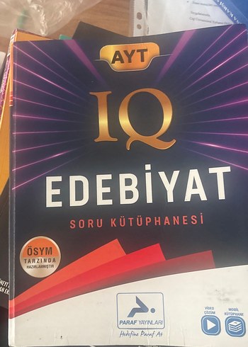Paraf IQ AYT Edebiyat Soru Bankası